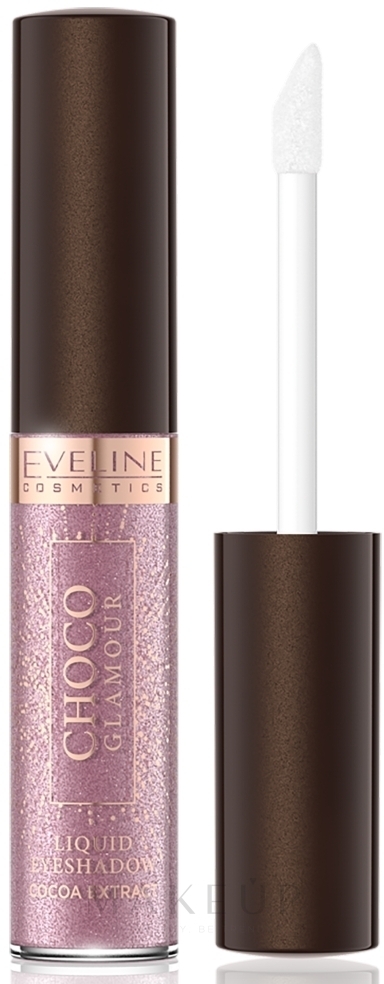 Eveline Cosmetics Choco Glamour Liquid Eyeshadow  - Eveline Cosmetics Choco Glamour Liquid Eyeshadow — Bild 04