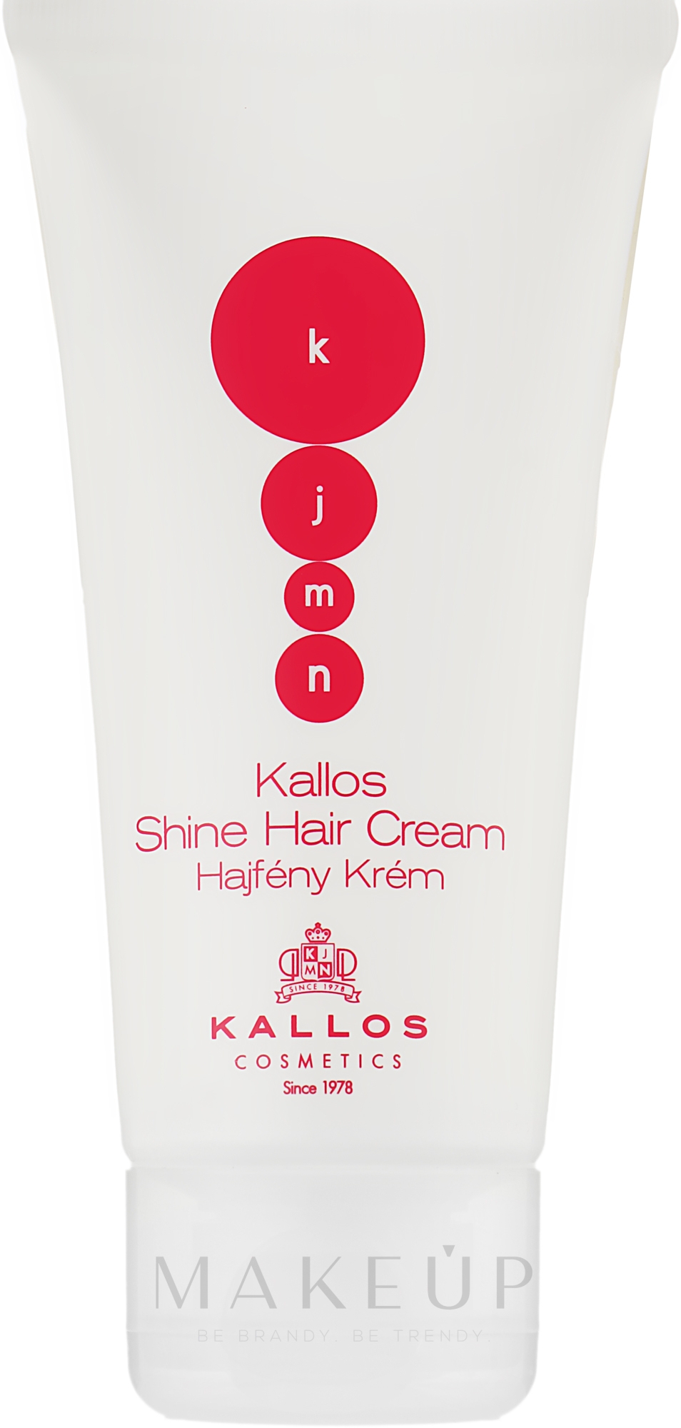 Cremiger Haarglanz - Kallos Cosmetics Shine Hair Cream — Bild 50 ml