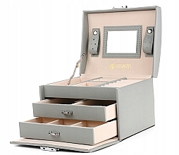 Schmuck- und Uhrenbox PD49SZ grau - Ecarla — Bild N2
