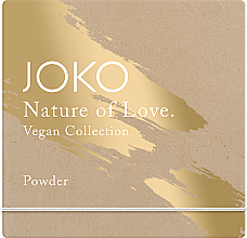 Düfte, Parfümerie und Kosmetik Gesichtspuder - Joko Nature Of Love Vegan Collection Powder