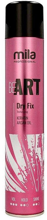 Trockenes Haarspray - Mila Professional BeART Dry Fix Extra Strong Hair Spray — Bild N1