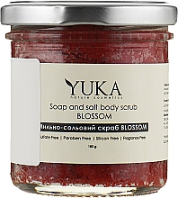 Düfte, Parfümerie und Kosmetik Körperpeeling mit Seife und Salz - Yuka Soap And Salt Body Scrub "Blossom"