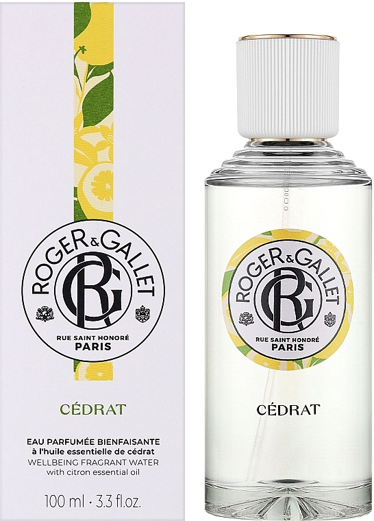 Roger&Gallet Cedrat Wellbeing Fragrant Water - Aromatisches Wasser — Bild N4