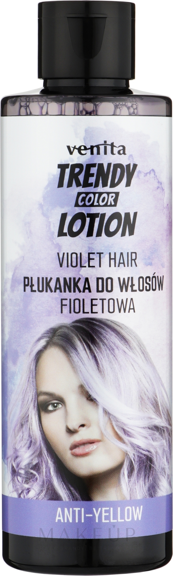 Lavendel-Tönungsspülung gegen Gelbstich für blondes und graues Haar - Venita Salon Professional Lavender Anti-Yellow Hair Color Rinse — Foto 200 ml