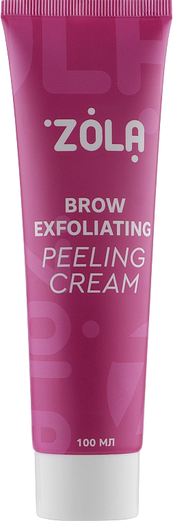 Augenbrauencreme - Zola Brow Exfoliating Peeling Cream — Bild N1