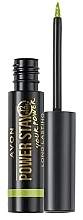 Flüssiger Eyeliner - Avon Power Stay Your Power 72 Hours Long Lasting Liquid Eyeliner  — Bild N1