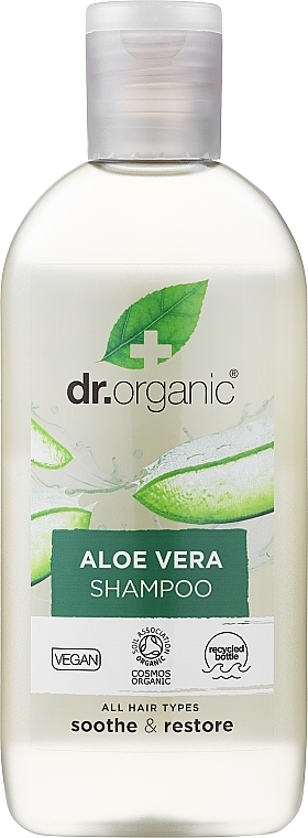 Pflegendes Shampoo mit Aloe Vera - Dr. Organic Bioactive Haircare Aloe Vera Shampoo — Bild N1