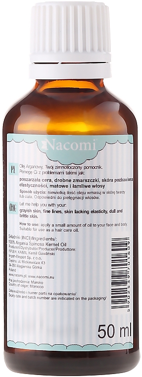 Arganöl ECO - Nacomi — Foto N4