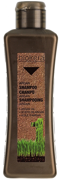 Shampoo mit Arganöl für trockenes und strapaziertes Haar - Salerm Biokera Argan Champoo — Bild N4