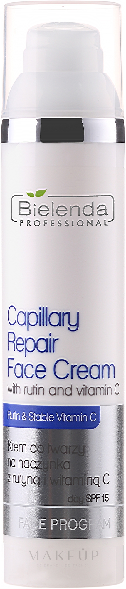 Gesichtscreme mit Vitamin C für Rosazea-Haut - Bielenda Professional Capilary Repair Face Cream — Bild 100 ml