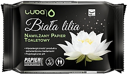 Düfte, Parfümerie und Kosmetik Feuchtigkeitsspendendes Toilettenpapier für Erwachsene mit weißer Lilie - Luba Wipes Wet Toilet Paper