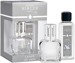 Düfte, Parfümerie und Kosmetik Set - Maison Berger Glacon Transparent Giftset (lampe/1pcs + diff/250ml)