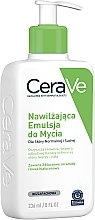 CeraVe Hydrating Cleanser - Feuchtigkeitsspendende Reinigungsemulsion für Körper und Gesicht mit 3 essentiellen Ceramiden und Hyaluronsäure  — Foto N1