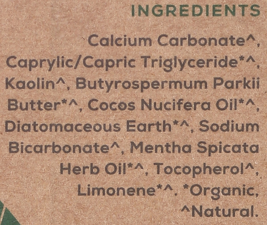 Natürliche und mineralstoffreiche Zahnpasta mit Minzgeschmack - Georganics Spearmint Natural Toothpaste — Bild N3