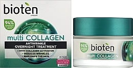 Anti-Falten Nachtcreme mit Kollagen - Bioten Multi Collagen Antiwrinkle Overnight Treatment — Bild N2