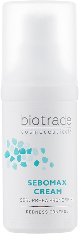 Beruhigende Creme für fettige, gereizte Haut, schuppige Gesichtshaut in der T-Zone - Biotrade Sebomax Cream — Bild N3