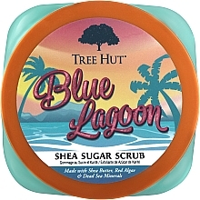 Körperpeeling Blue Lagoon - Tree Hut Blue Lagoon Sugar Scrub — Bild N1