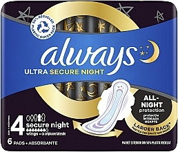 Düfte, Parfümerie und Kosmetik Damenbinden Größe 4 6 St. - Always Ultra Secure Night