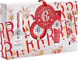 Düfte, Parfümerie und Kosmetik Roger & Gallet Gingembre Rouge Wellbeing - Körperpflegeset (Gesichtswasser 30ml + Seife 100g + Körperlotion 50ml + Handcreme 30ml)