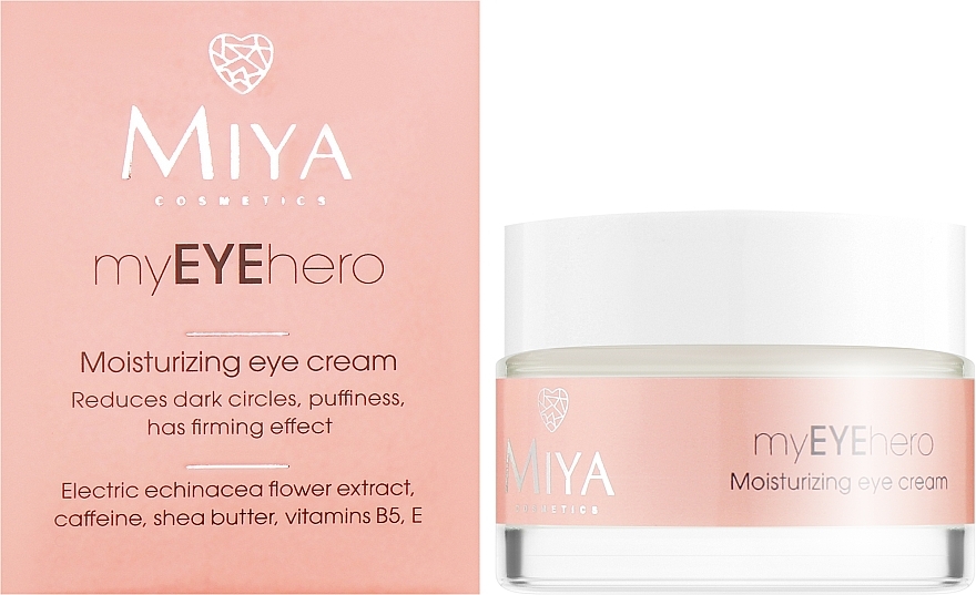 Feuchtigkeitsspendende Augencreme - Miya Cosmetics My Eye Hero Moisturizing Eye Cream — Bild N2