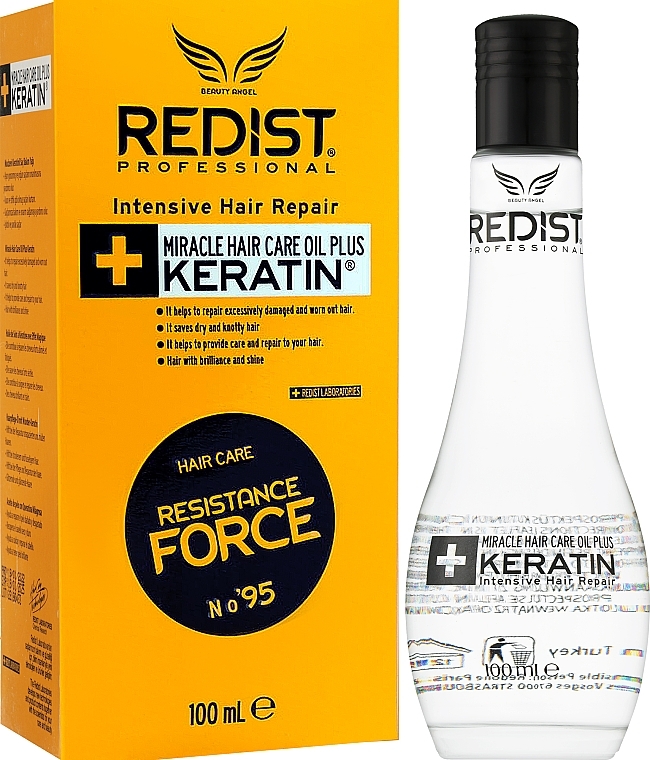 Haaröl mit Keratin - Redist Professional Keratin Miracle Oil — Bild N2