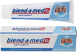Düfte, Parfümerie und Kosmetik Zahnpasta Anti-Cavity Family Protection - Blend-a-med Anti-Cavity Family Protect Toothpaste