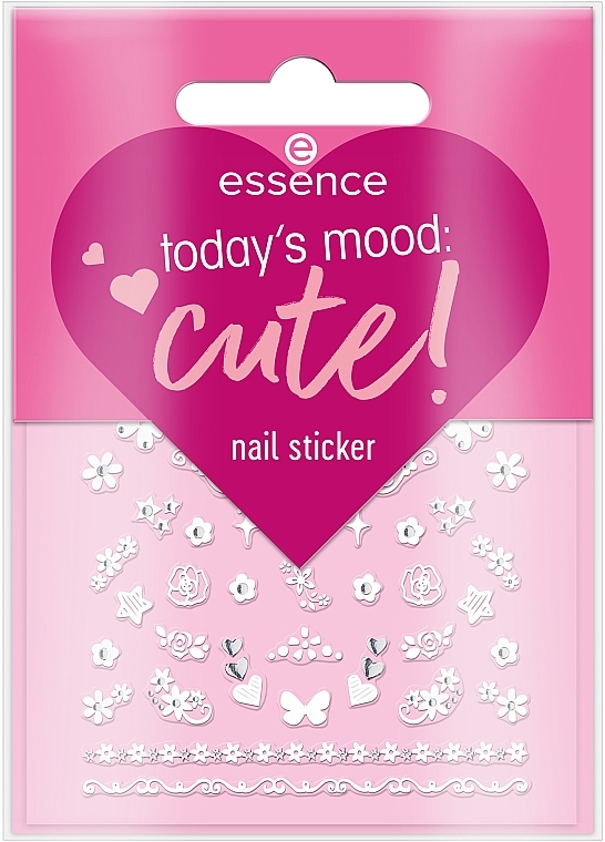 Nagelaufkleber - Essence Today's Mood: Cute! Nail Sticker  — Bild N1