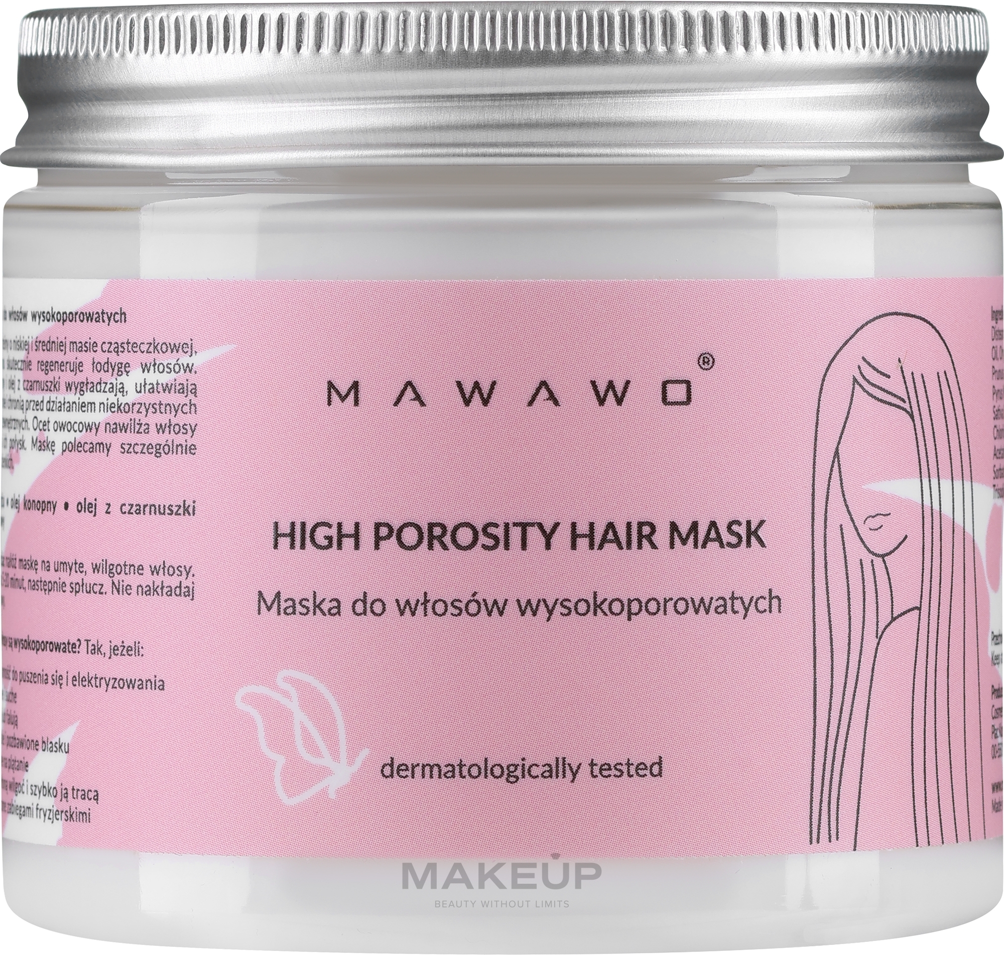Haarmaske mit hoher Porosität - Mawawo High Porosity Hair Mask — Bild 200 ml
