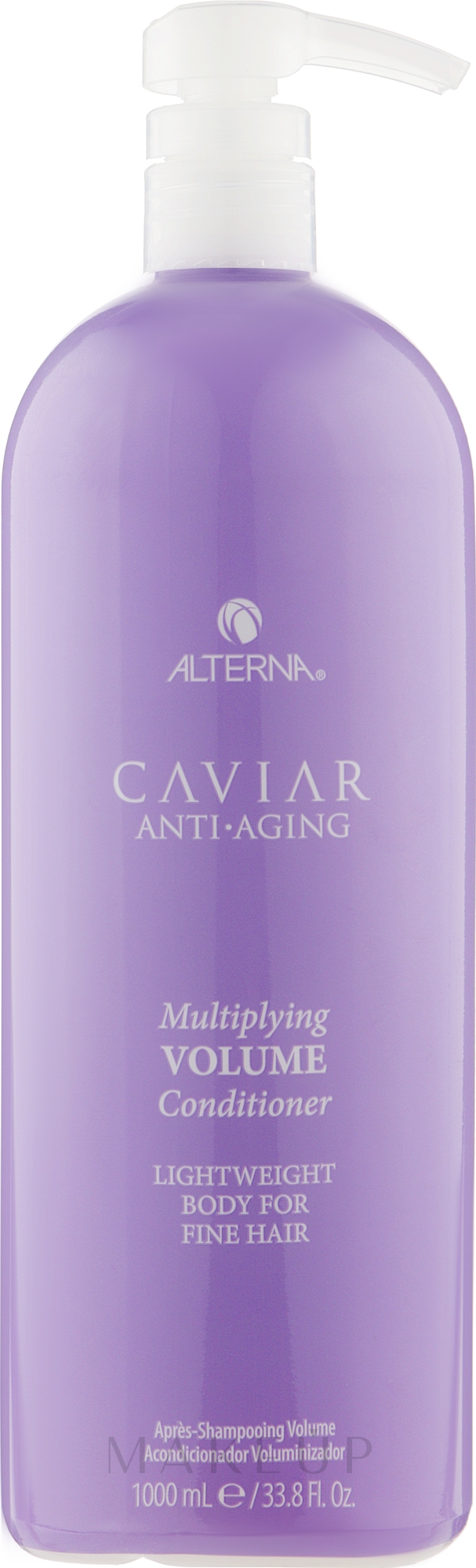 Volumen-Conditioner mit schwarzem Kaviarextrakt - Alterna Caviar Anti-Aging Multiplying Volume Conditioner — Bild 1000 ml