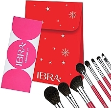 Set - Ibra Gift Set 5 (pallet/6.9g + brushes/8pcs) — Bild N1