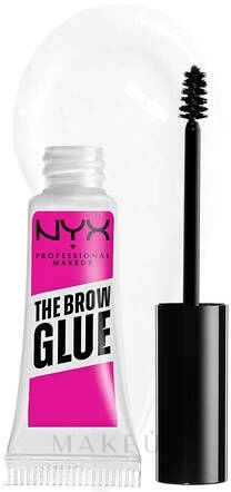 Augenbrauengel - NYX Professional The Brow Glue Instant Brow Styler — Foto 01 - Clear