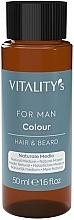Haar- und Bartfärbemittel - Vitality's For Man Colour Hair & Beard  — Bild N2