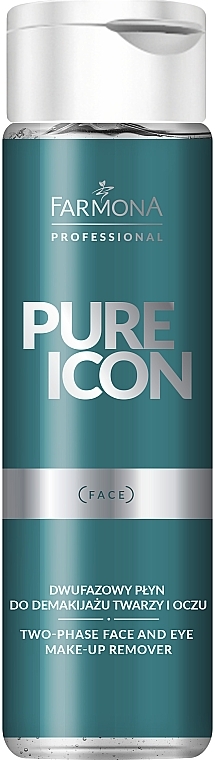 Zweiphasen-Make-up-Entferner für Gesicht und Augen - Farmona Professional Pure Icon Two-Phase Face And Eye Makeup Remover — Bild N1