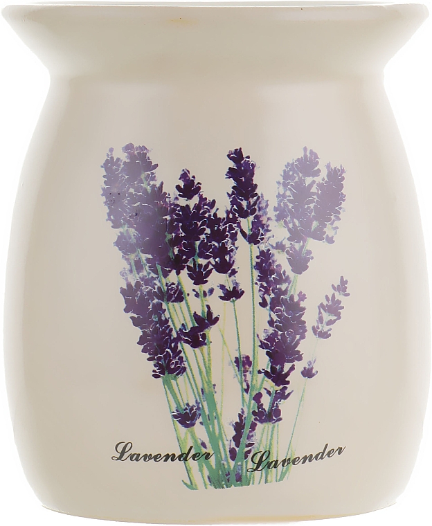 Aromalampe Lavendelvase weiß - Aromatika — Bild N1