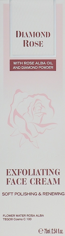 Erneuerndes Gesichtspeeling mit Rosa Alba-Öl und Diamantenstaub - BioFresh Diamond Rose Exfoliating Face Cream — Bild N1