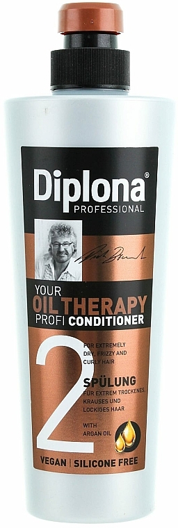 Haarspülung mit Arganöl für trockenes und lockiges Haar - Diplona Professional Conditioner Oil Therapy — Bild N1