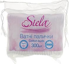 Wattestäbchen 300 St. - Siela Cotton Buds — Bild N1