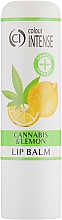 Feuchtigkeitsspendender Lippenbalsam Cannabis und Zitrone - Colour Intense Cannabis and Lemon Lip Balm — Bild N2