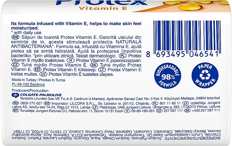 Antibakterielle Seife - Protex Vitamin E Bar Soap — Bild N2