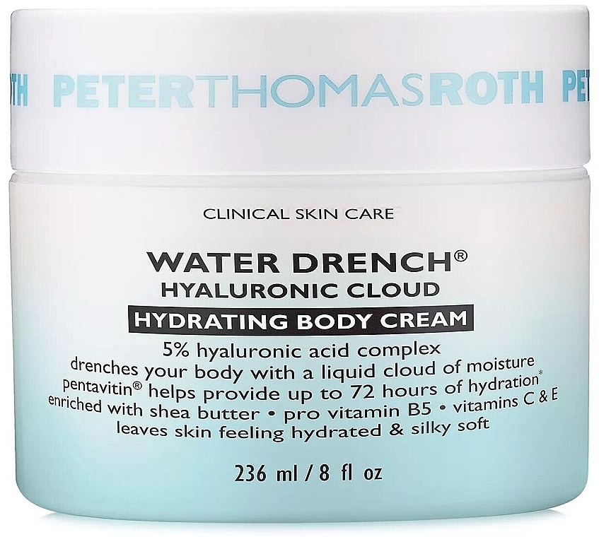 Feuchtigkeitsspendende Körpercreme - Peter Thomas Roth Water Drench Hyaluronic Cloud Hydrating Body Cream — Bild N1