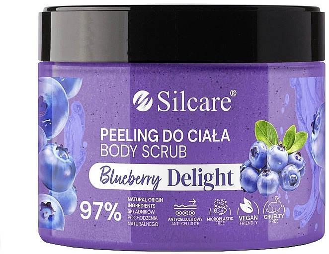 Körperpeeling - Silcare Blueberry Delight Body Scrub — Bild N1