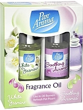 Duftölset - Pan Aroma Fragrance Oil White Jasmine & Soothing Aromas (Duftöl 2x10ml)  — Bild N1