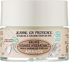 Düfte, Parfümerie und Kosmetik Feuchtigkeitsspendender Gesichtsbalsam mit Mandeln - Jeanne en Provence BIO Almond Moisturizing Face Balm
