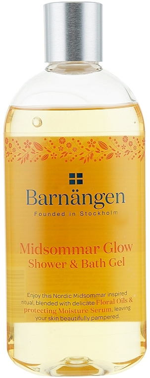 Bade- und Duschgel mit Blütenölen - Barnangen Nordic Rituals Midsommar Glow Shower & Bath Gel