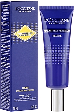 Feuchtigkeitsspendendes Anti-Aging Gesichtsfluid mit Hyaluronsäure - L'Occitane Immortelle Precious Fluide — Bild N1