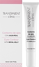 Augenkonturencreme mit Gelée royale - Transparent Clinic Eye Contour Cream — Bild N2
