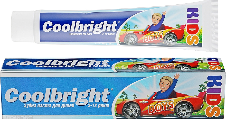 Kinderzahnpasta - Coolbright Kids Boys — Bild N1