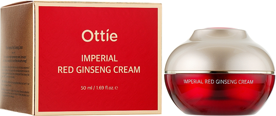 Gesichtscreme mit Ginseng - Ottie Imperial Red Ginseng Snail Cream — Bild N2