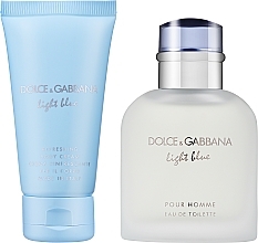 Düfte, Parfümerie und Kosmetik Dolce&Gabbana Light Blue Pour Homme - Duftset (Eau de Toilette 75ml + Duschgel 50ml) 