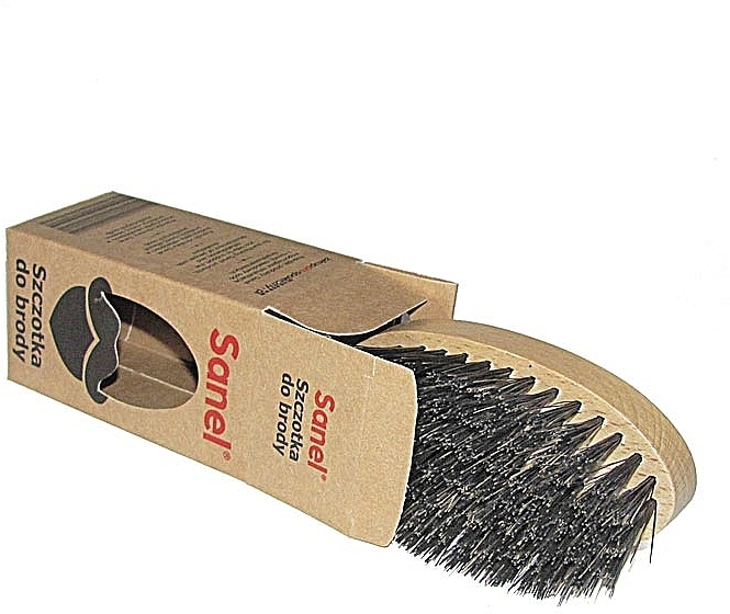 Bartbürste helles Holz - Sanel Beard Brush — Bild N2